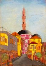 Dion Zachariou - ?EDIEVAL TOWN IN RHODES WITH MOSQUE